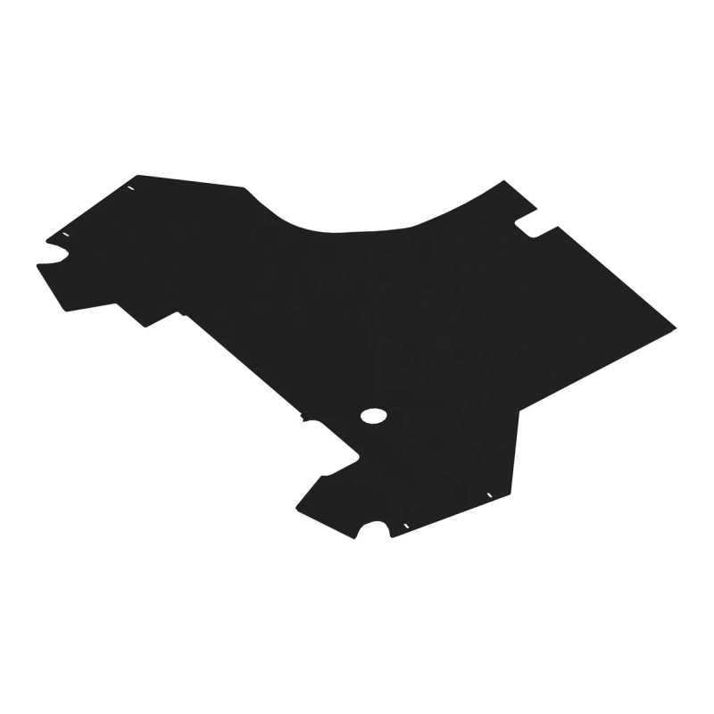 Front Floor Canopy Mat (T403852) — John Deere